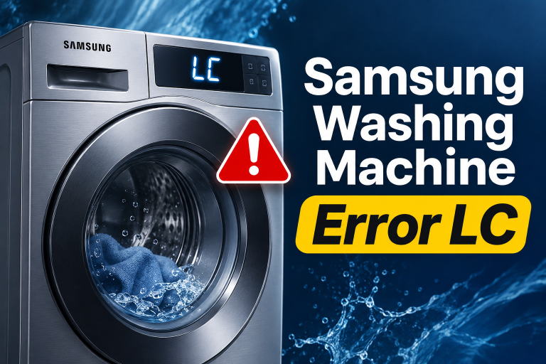 Samsung Washing Machine Error LC