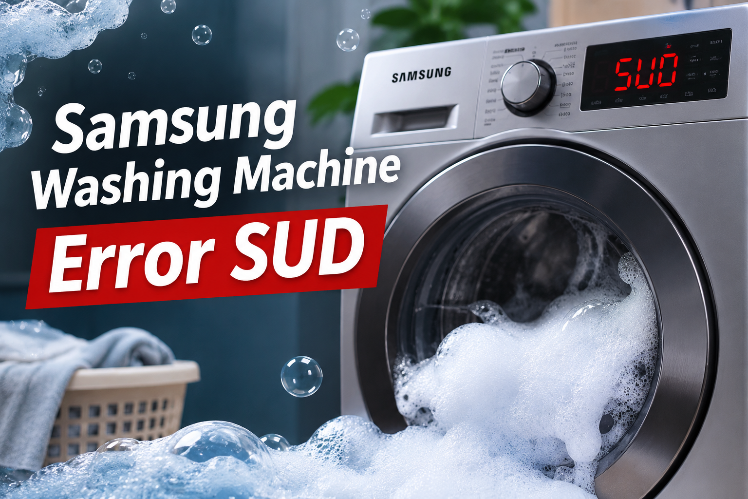 Samsung Washing Machine Error SUD
