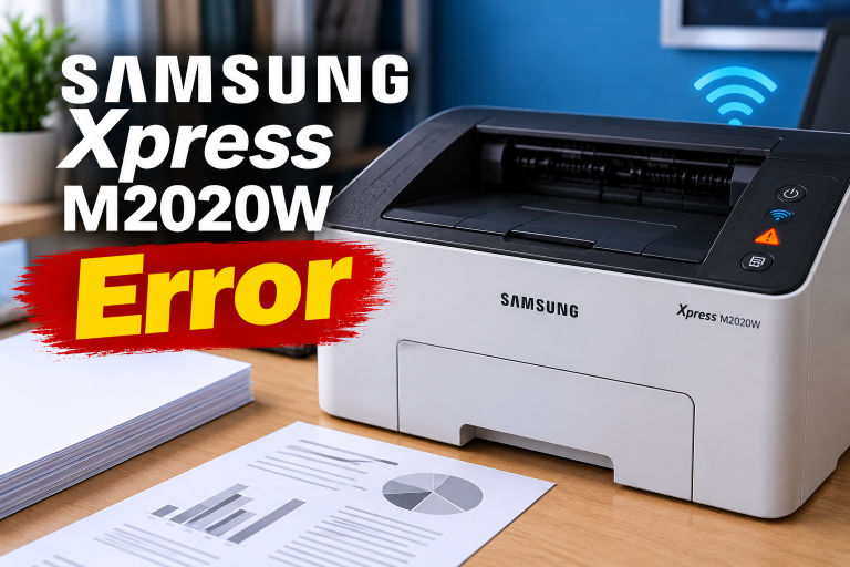 Samsung Xpress M2020W Error